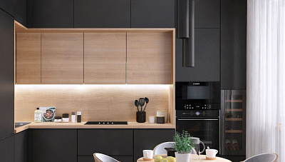 Кухня угловая Пепел - Дуб Белфорд 2117